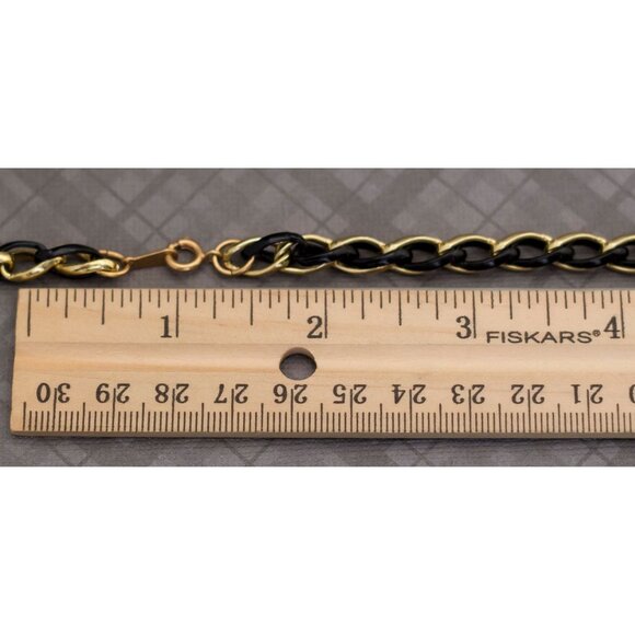 Living Like a Kingsnake Vintage Chain Necklace by Avon 30 inch - G3 - Picture 4 of 4